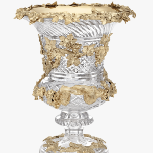 Alternative view of Glass and Silver Gilt Wine Coolers by Hunt & Roskell